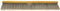 Magnolia Brush 3724-FX FLEXSWEEP Floor Brush Silver Gray 24in 3in Trim