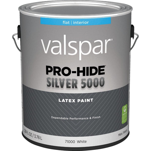 Valspar 028.0071000.007 5000 Latex Flat Interior Wall Paint 1 Gal.