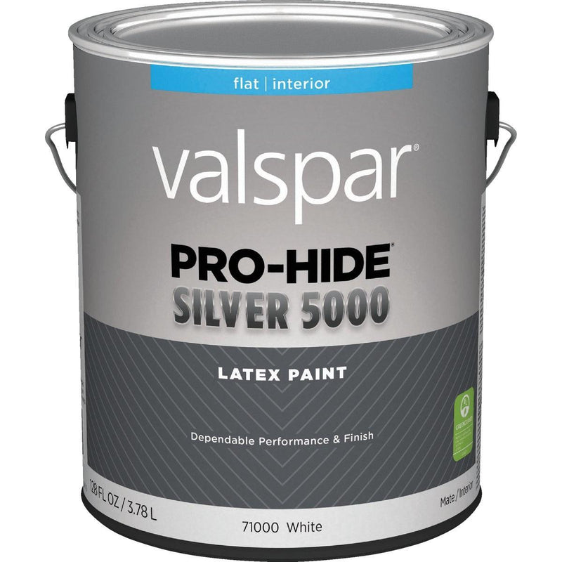 Valspar 028.0071000.007 5000 Latex Flat Interior Wall Paint 1 Gal.