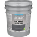 Valspar 028.0071000.008 Pro-Hide Silver 5000 Latex Flat Interior Wall Paint White Base 5 Gal.