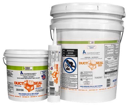 HARDCAST DS321-4(304156) Duct-Seal 321 Water Based Duct Sealant 1 Gallon