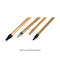 Magnolia Brush U-60 Brush Handle With Nylon Tip Threaded Un (Carton of 12)